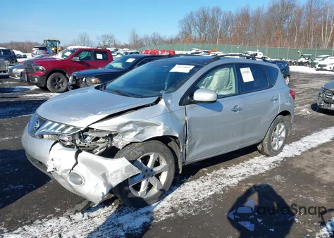 2010 Nissan Murano Sl z USA, uszkodzony, nr VIN JN8AZ1MW1AW100965